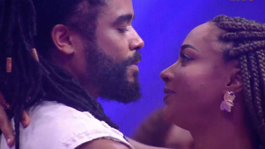 Aline e Diogo deram o primeiro beijo do BBB 25