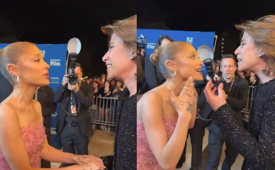 Atrizes se encontraram durante o Festival Internacional de Cinema de Santa Bárbara