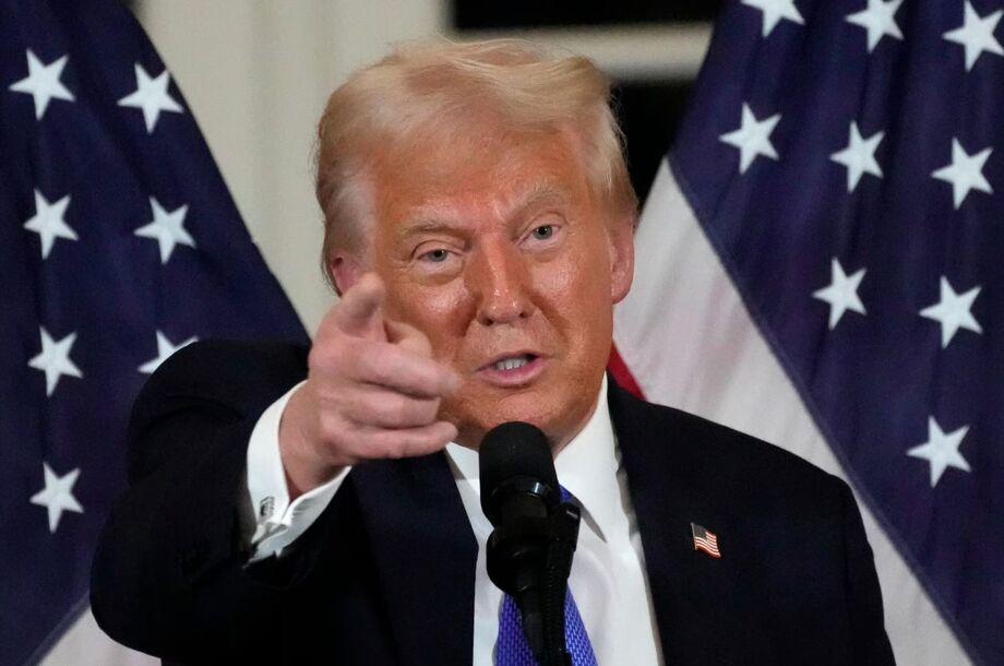 O presidente dos EUA, Donald Trump