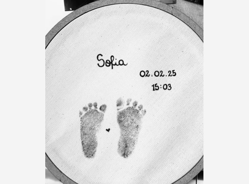 Sofia, filha prematura de Lexa e Ricardo Vianna, morreu com 3 dias de vida