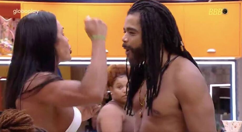 Gracyanne Barbosa e Diogo Almeida batem boca no 'BBB 25'