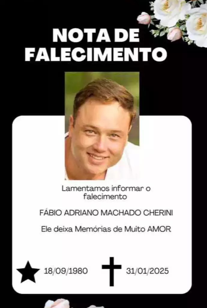 Fábio Adriano Machado Cherini, de 45 anos