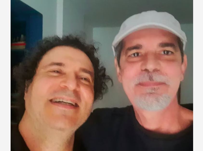 Frejat e Mauro Santa Cecília; cantor publicou homenagem ao compositor que morreu em 15 de fevereiro de 2025