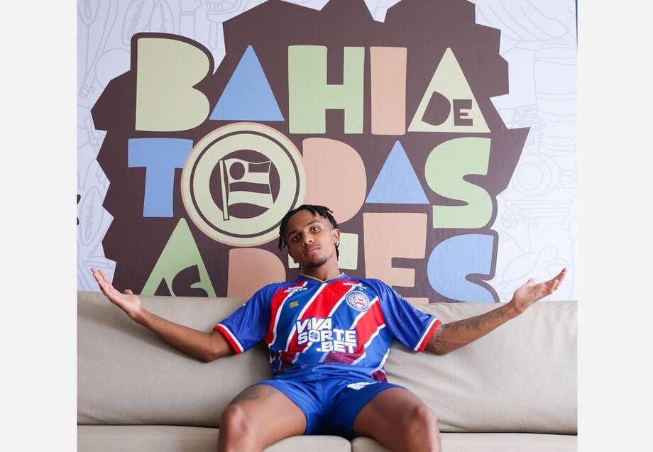 Bahia anuncia o retorno do atacante Kayky por empréstimo após acordo com o Manchester City