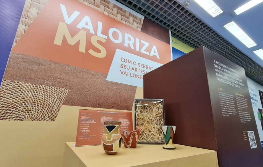 Edital Valoriza MS visa consolidar um catálogo de produtos feitos por artesãos locais para serem utilizados em trocas protocolares