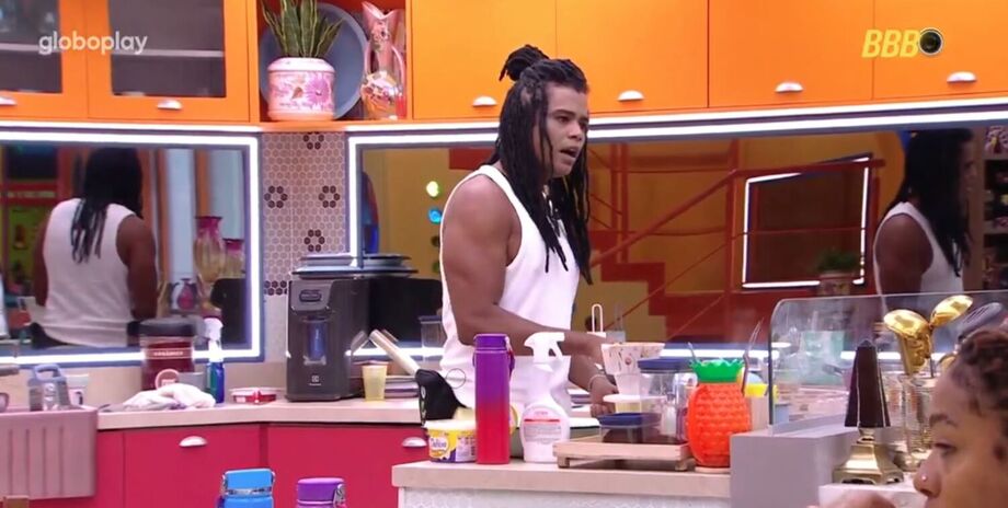 Diogo fica surpreso com revelação de Aline