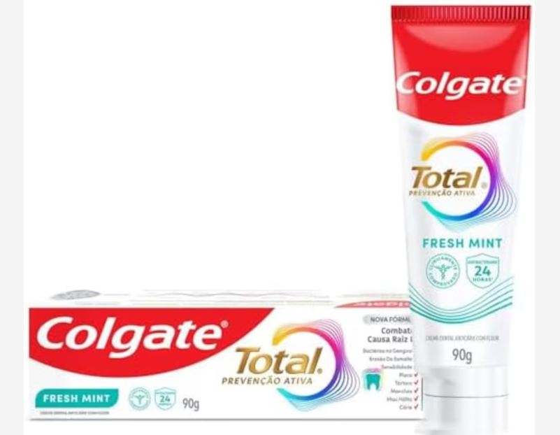 Colgate Total Proteção Ativa substituiu a Colgate Total 12