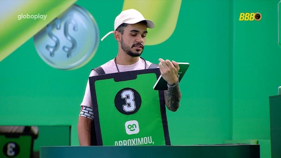 João Gabriel vence Prova do Anjo e fatura R$ 4,5 mil