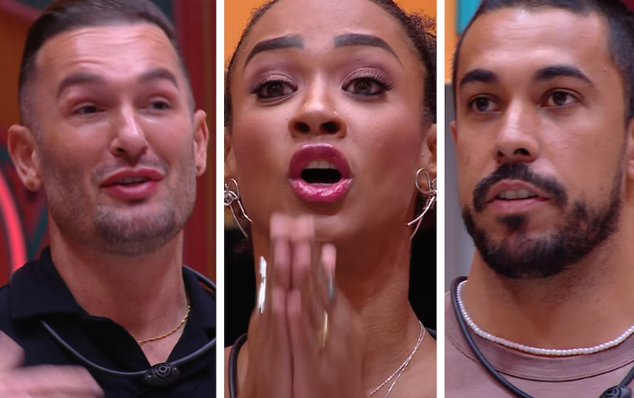 Diego Hypolito, Aline e Maike estão no Paredão do BBB 25