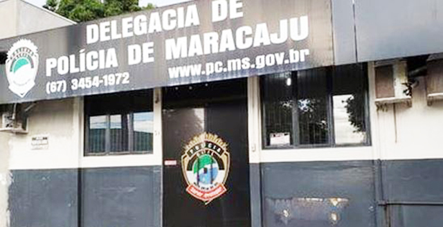 Delegacia de Polícia de Maracaju, onde o caso foi registrado