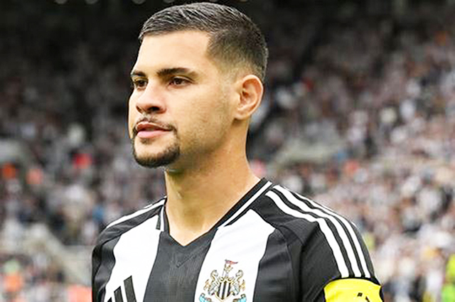Bruno Guimarães lamenta ausência de Neymar