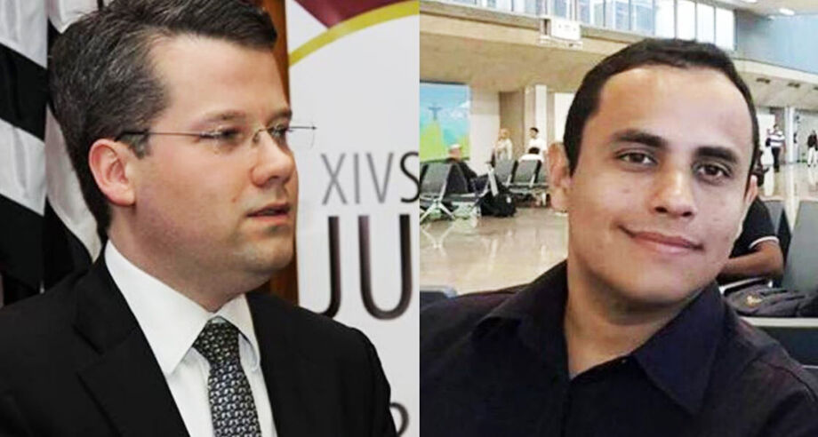 Amauri Feres Saad (à esquerda) e Tércio Arnaud Tomaz
