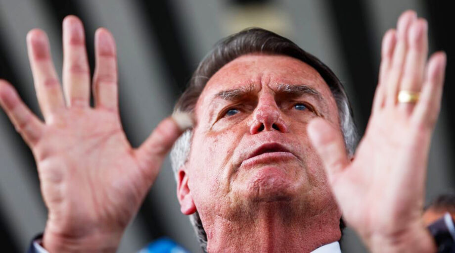 Ex-presidente Jair Bolsonaro em entrevista após se tornar réu por tentativa de golpe de Estado