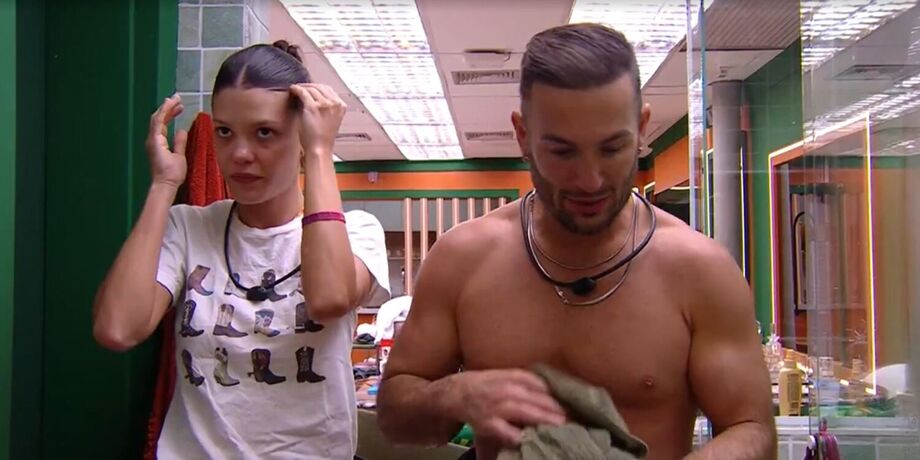 Vitória e Diego analisam o jogo após a eliminação de Camilla