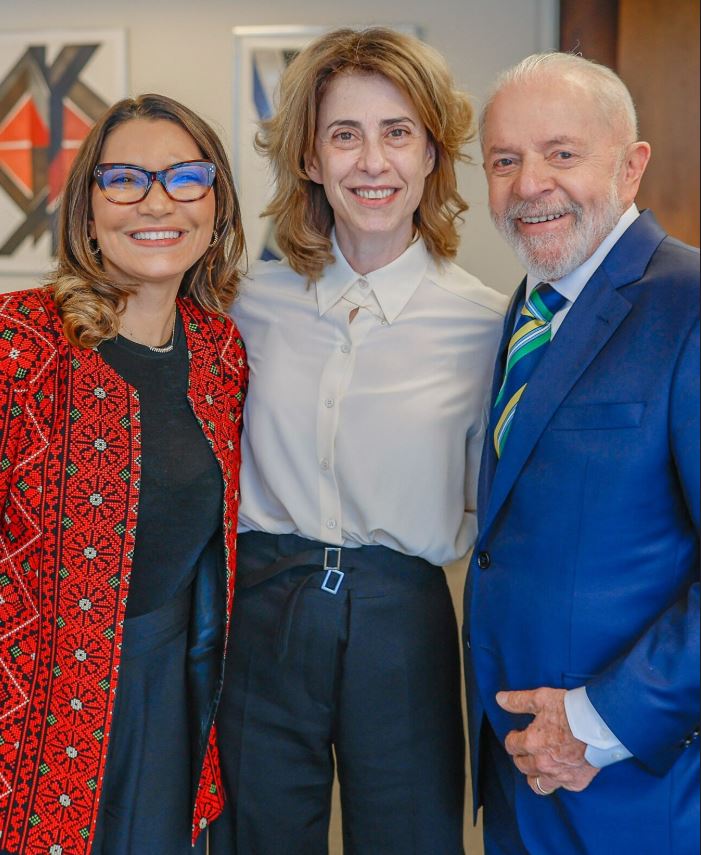 O presidente recebeu a atriz antes da indicação e declarou sua torcida