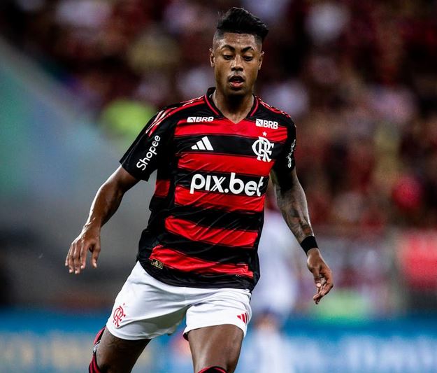 Bruno Henrique fez o único gol da partida no primeiro jogo do confronto