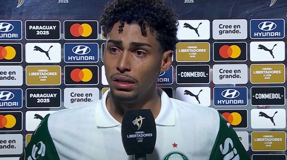 Luighi foi vítima de racismo na partida contra o Cerro Porteño, pela Libertadores sub-20.