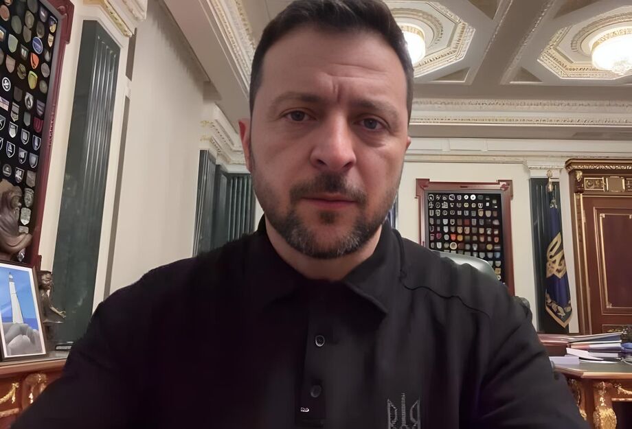 O presidente ucraniano, Volodymyr Zelensky