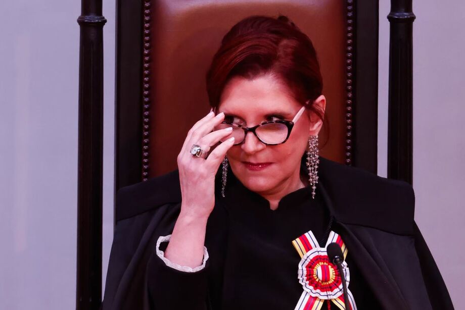 A atual presidente do Superior Tribunal Militar (STM), ministra Maria Elizabeth Rocha.