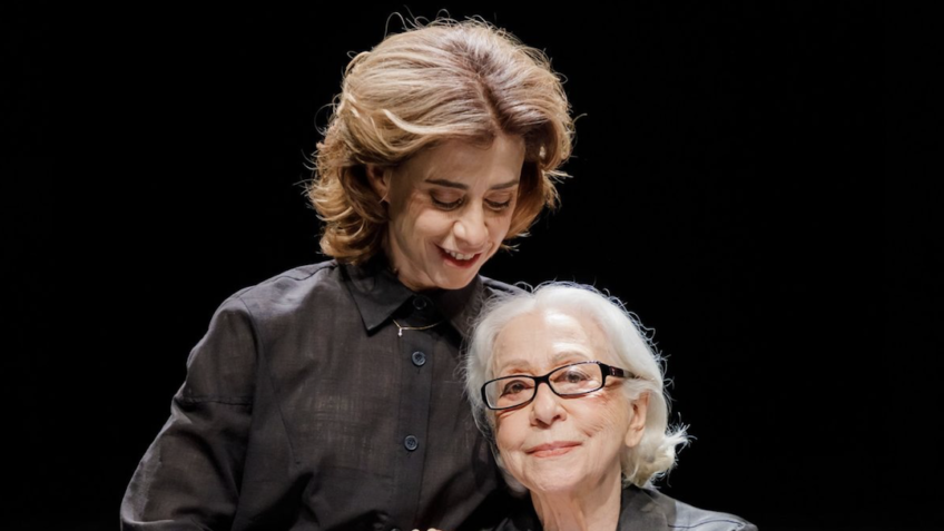 Fernanda Torres (à esq.) e Fernanda Montenegro (à dir.) deram vida a Eunice Paiva no longa