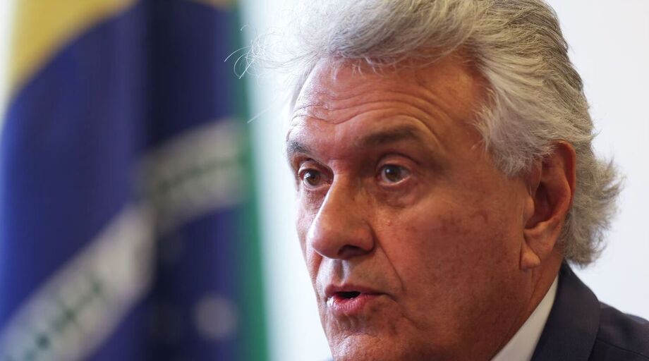 O governador de Goiás, Ronaldo Caiado (União Brasil)