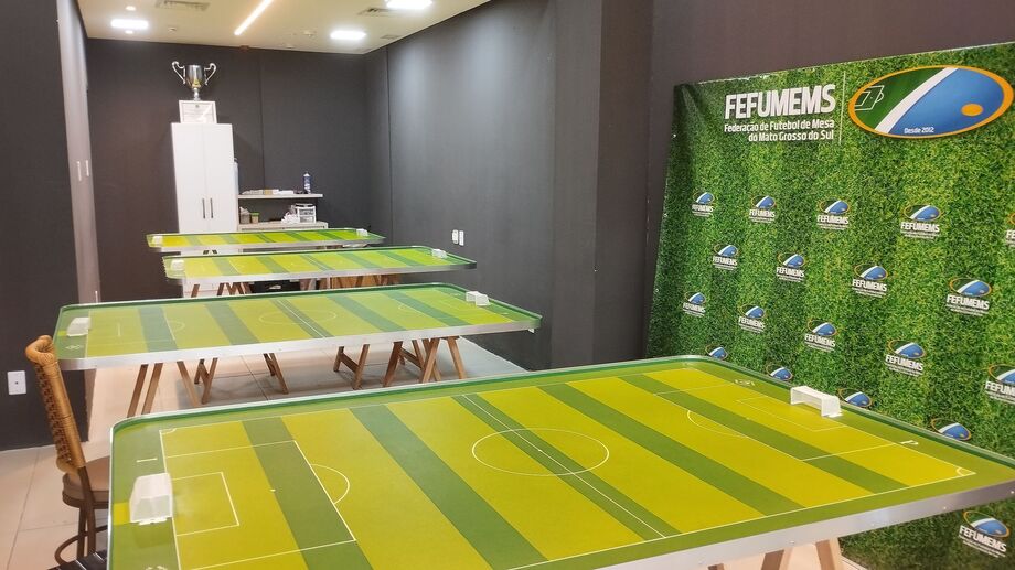 A 3ª etapa da Liga Pantaneira de Futebol de Mesa acontece no sábado (22/03), no Shopping Bosque dos Ipês