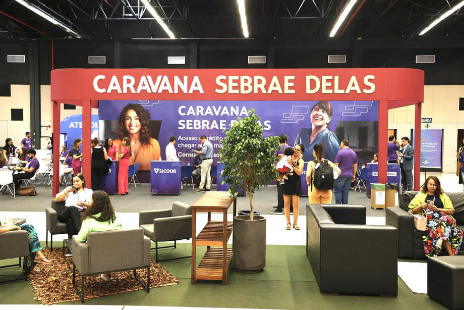 Sebrae lança Caravana Delas com crédito 100% garantido para empreendedoras. Primeira operação foi realizada em Campo Grande durante o Delas Day.