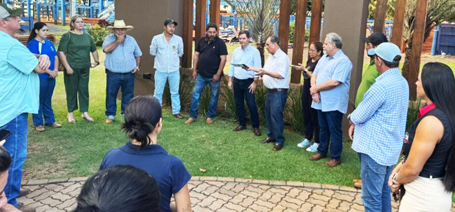 Zé Teixeira confirma obra no Parque de Exposições em Maracaju