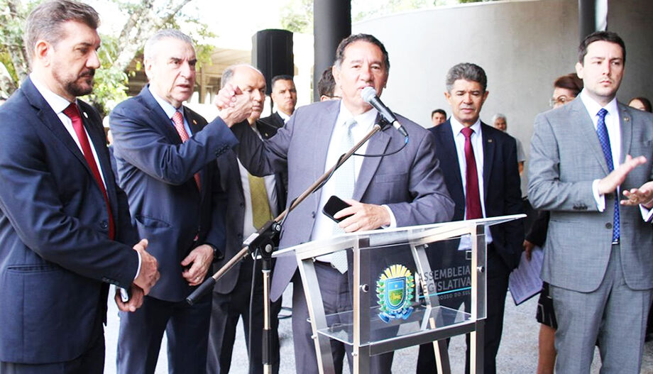 Presidente e 1ª secretário confirmam parceria na realização de obras estruturantes na ALEMS