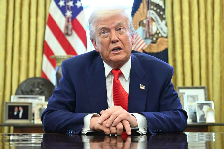 O presidente dos Estados Unidos, Donald Trump