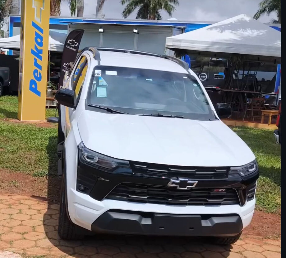 Estande da Perkal Chevrolet na Expogrande
