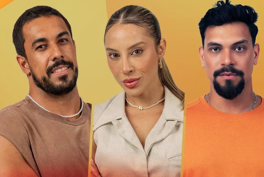 Maike, Renata e Vinícius estão no Paredão no BBB 25