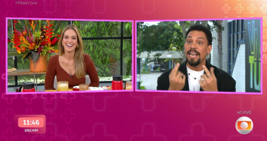 Vinícius comparece ao Café com o Eliminado e fala de embates com Maike.