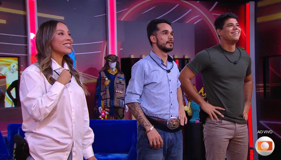 Finalistas no penúltimo dia de BBB 25.