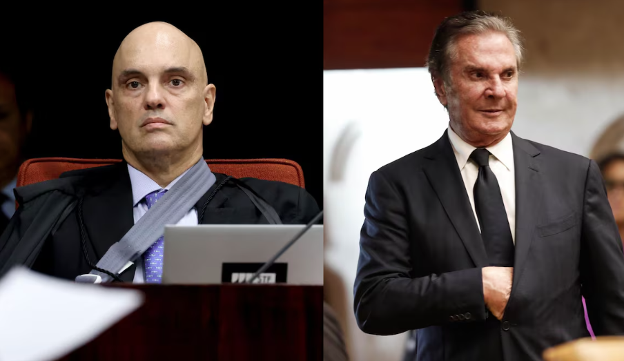 Alexandre de Moraes é o relator da ação penal que levou à prisão de Collor.