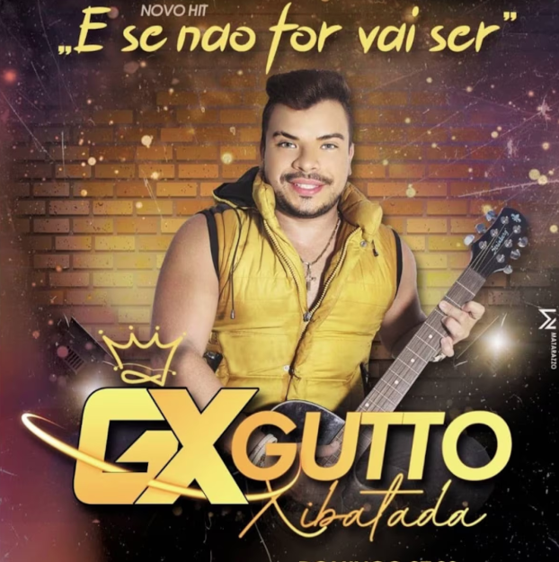 Reprodução de capa do single 'E se não for vai ser', do cantor Gutto Xibatada.