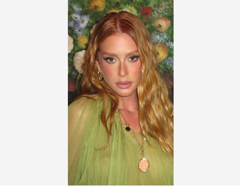 Marina Ruy Barbosa mostra visual para o show de Luísa Sonza, em que fez uma participação.