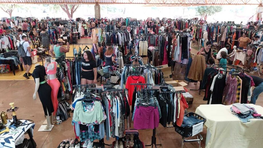 Desapega CG estreia no Parque Tarsila com brechós, peças baratas e moda circular para todos