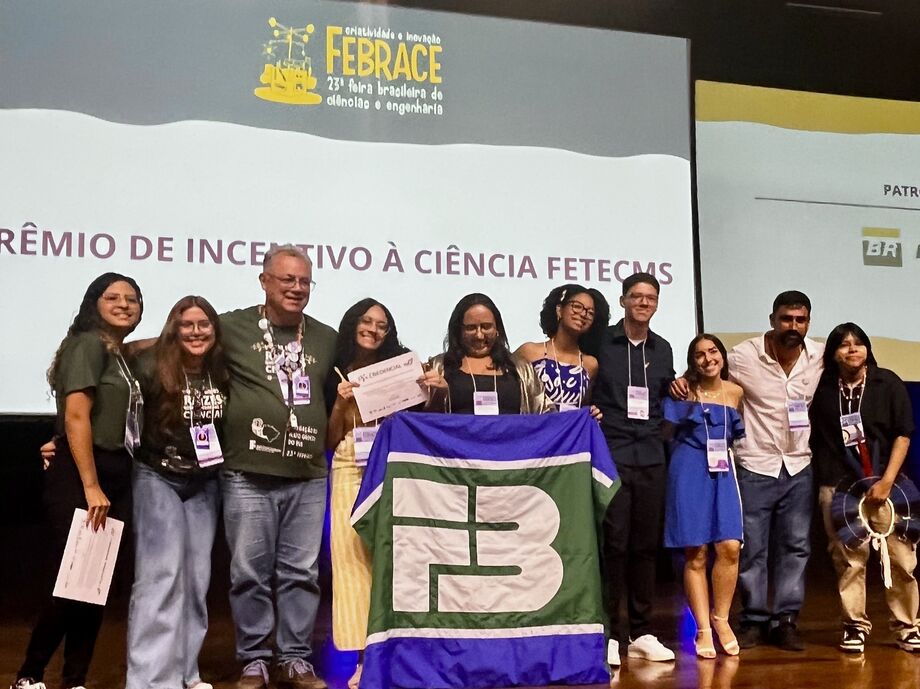 Com 13 projetos finalistas, MS se destaca na FEBRACE e volta para casa com três prêmios em ciência e inovação escolar