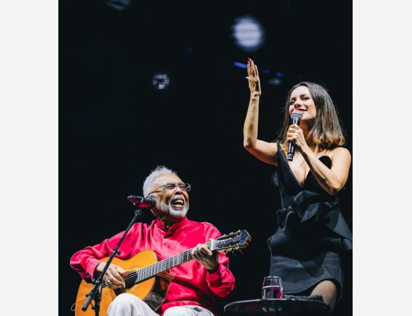 Gilberto Gil e Sandy no Allianz Parque