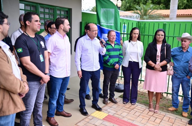 Governo entrega nova sede do Detran em Angélica e reforça modernização e inclusão no MS.