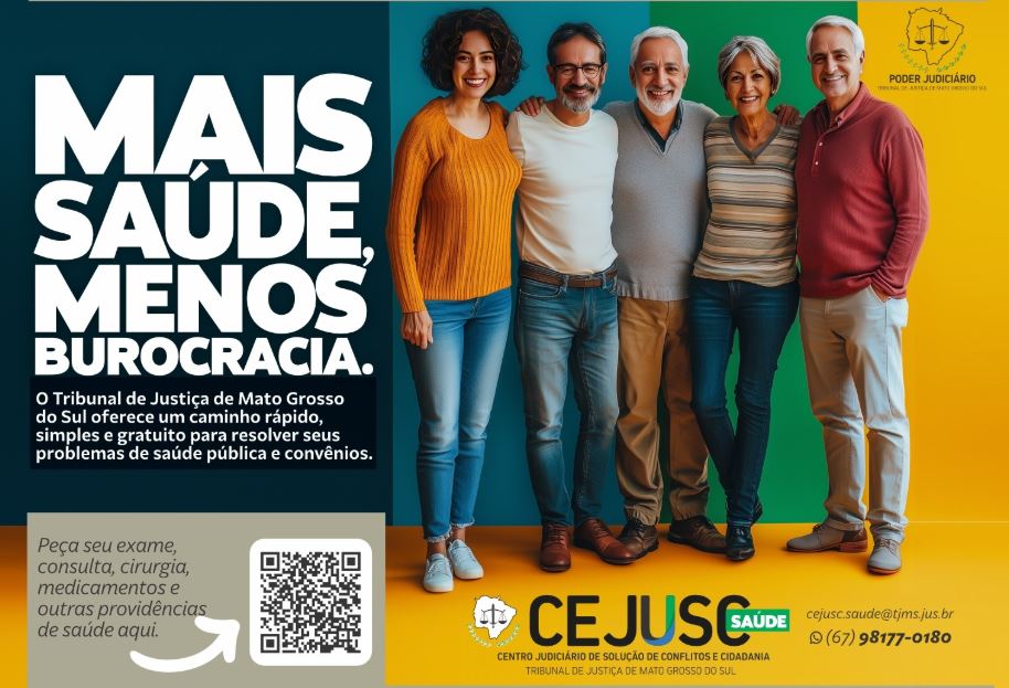 Semana Nacional reforça trabalho do TJMS para facilitar acesso à saúde
