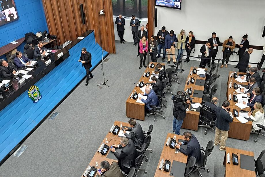 Sessão ordinária é realizada no plenário da ALEMS a partir das 9h e é aberta à imprensa e à participação de toda sociedade