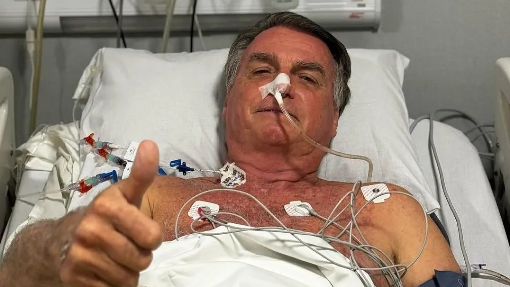 Bolsonaro pode ter alta hospitalar neste domingo