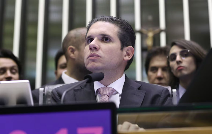 O presidente da Câmara dos Deputados, Hugo Motta