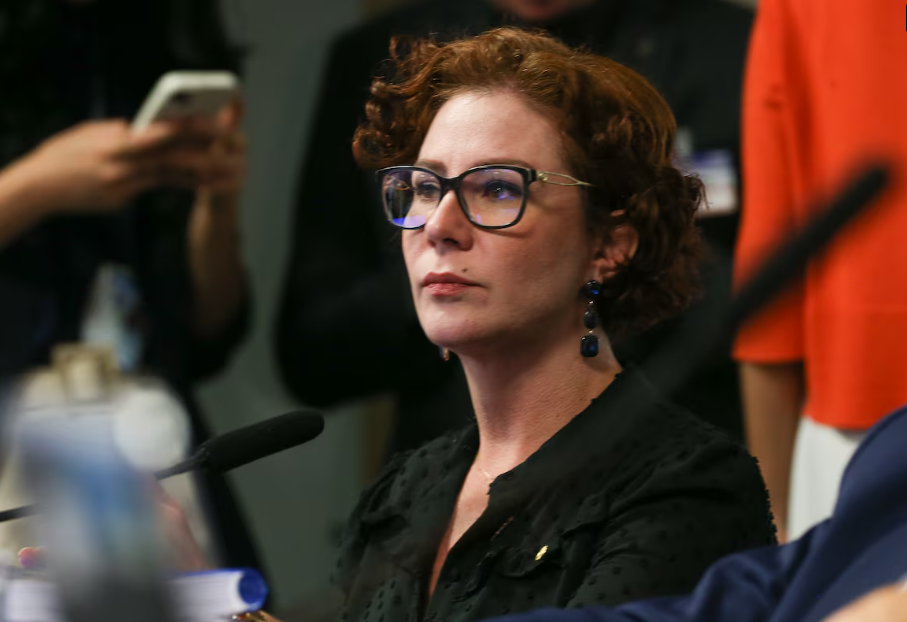 A deputada federal Carla Zambelli (PL-SP).