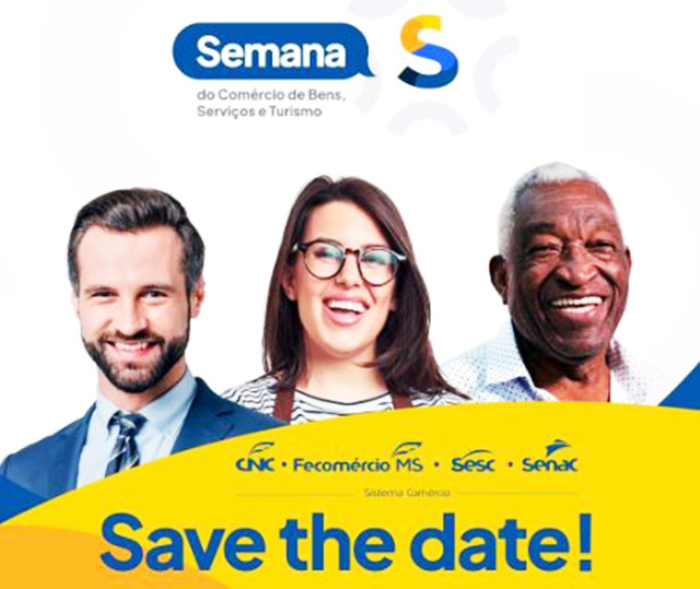 Semana S acontece nos dias 16 e 17 de maio em Campo Grande com oficinas, cultura e grandes palestrantes. Evento é gratuito.