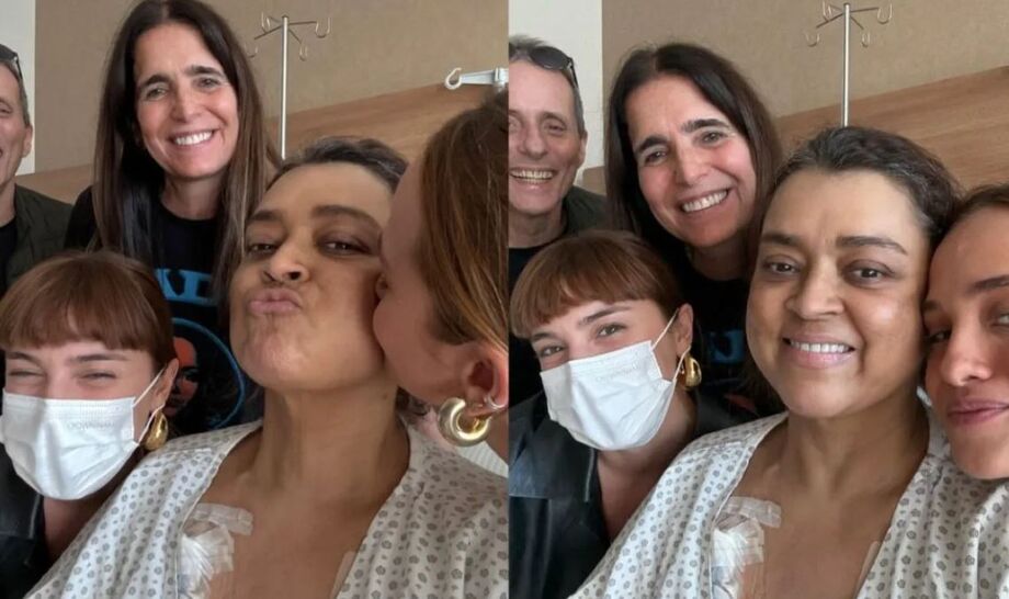 Cantora recebeu alta do Hospital Sírio-Libanês na quarta-feira