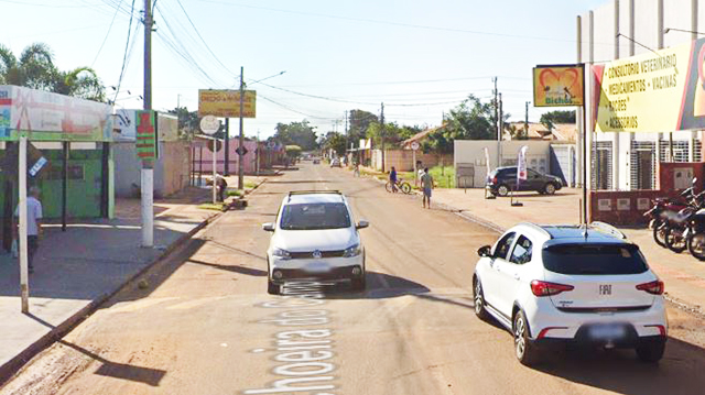 Rua onde aconteceu o crime. Atropelamento com morte pode ter sido motivado por briga em conveniência, segundo investigação