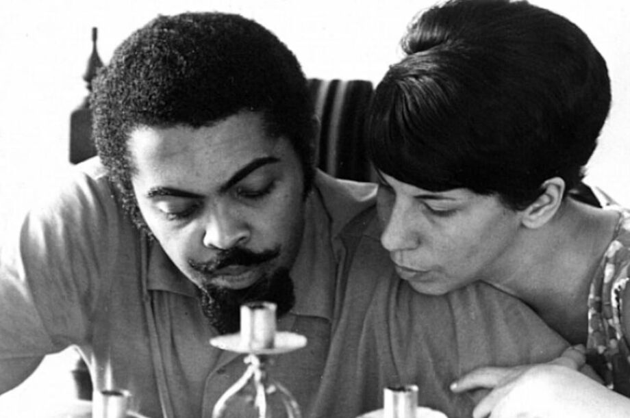 Gilberto Gil e Nana Caymmi em 1968